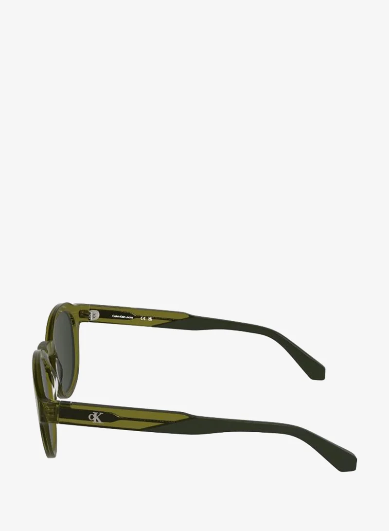 Calvin Klein Jeans  Full Rim Round Sunglasses  | Best Price UAE