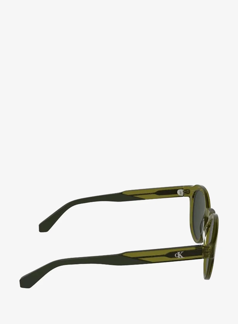 Calvin Klein Jeans  Full Rim Round Sunglasses  | Best Price UAE