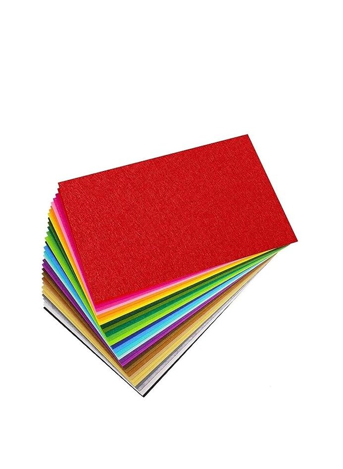 Terabyte أوراق الفelt A3 42 سم × 29.7 سم مجموعة 10 ألوان أوراق الفelt قاسية قماش felt صلب مربعات felt للحرف 1 مم سمك للأطفال المدرسة DIY الحرف العمل بالخياطة التطريز مشاريع الحرف - Image 1