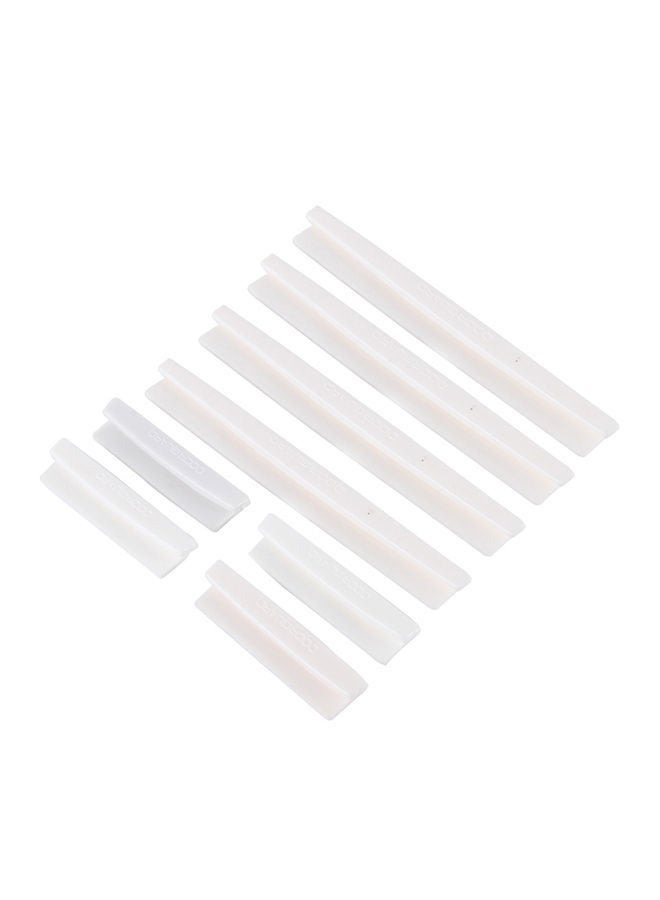 NIBEMINENT FR JG-031 8-Piece Car Side Door Edge Protection Guards Cover