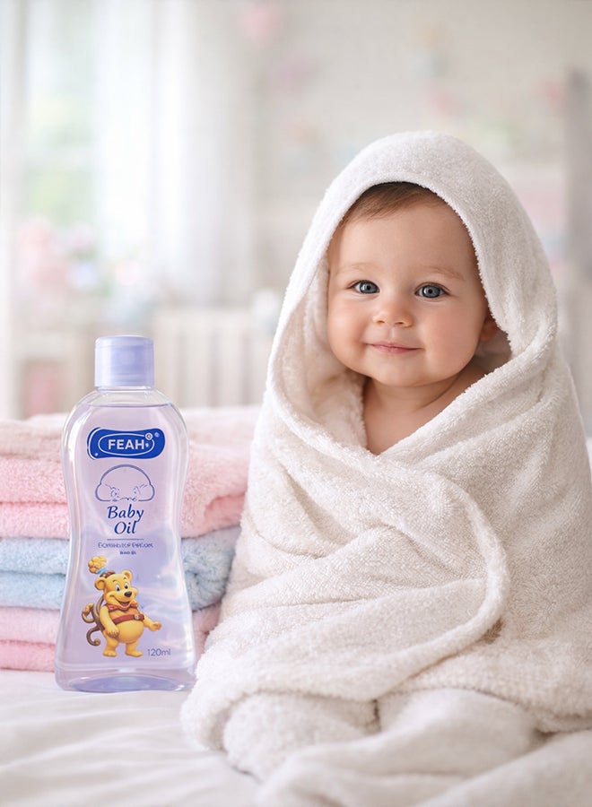 FEAH مجموعة هدايا فياه للعناية بالرضع - أساسيات العناية بالبشرة اليومية اللطيفة 200 مل - Image 4