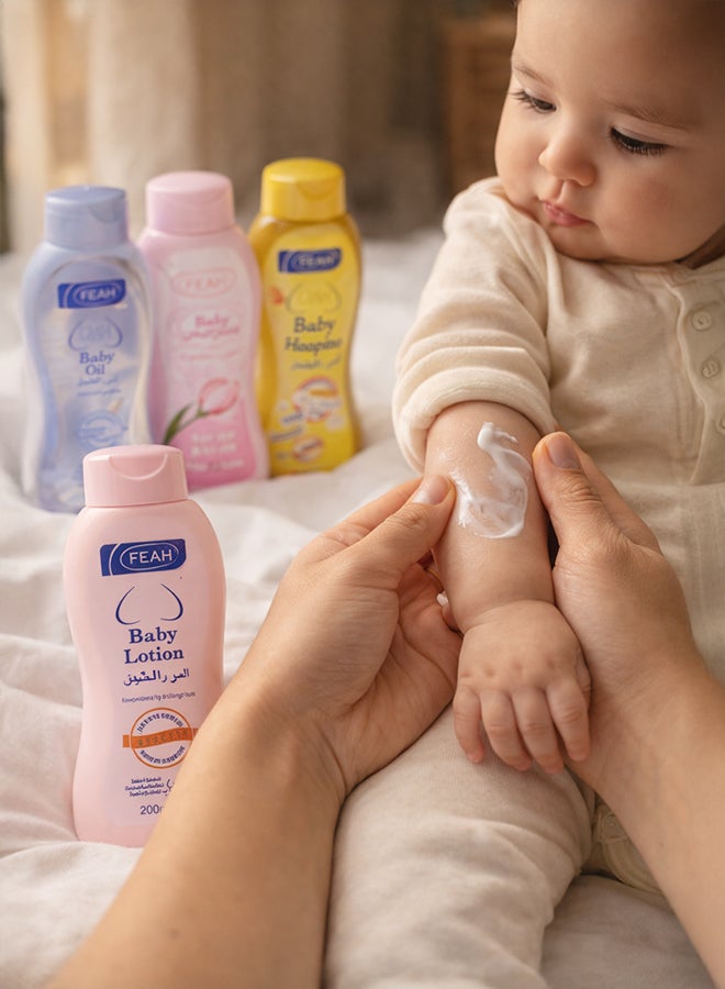 FEAH مجموعة هدايا فياه للعناية بالرضع - أساسيات العناية بالبشرة اليومية اللطيفة 200 مل - Image 3