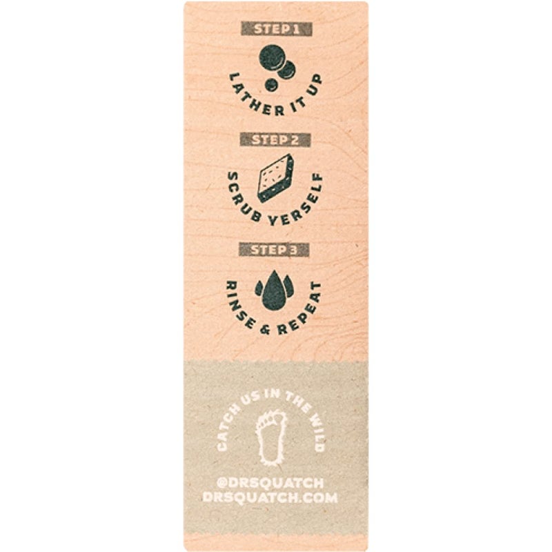 Dr. Squatch All Natural Bar Soap for Men with Medium Grit - Birchwood Breeze 5 Ounce (Pack of 1) - Image 5