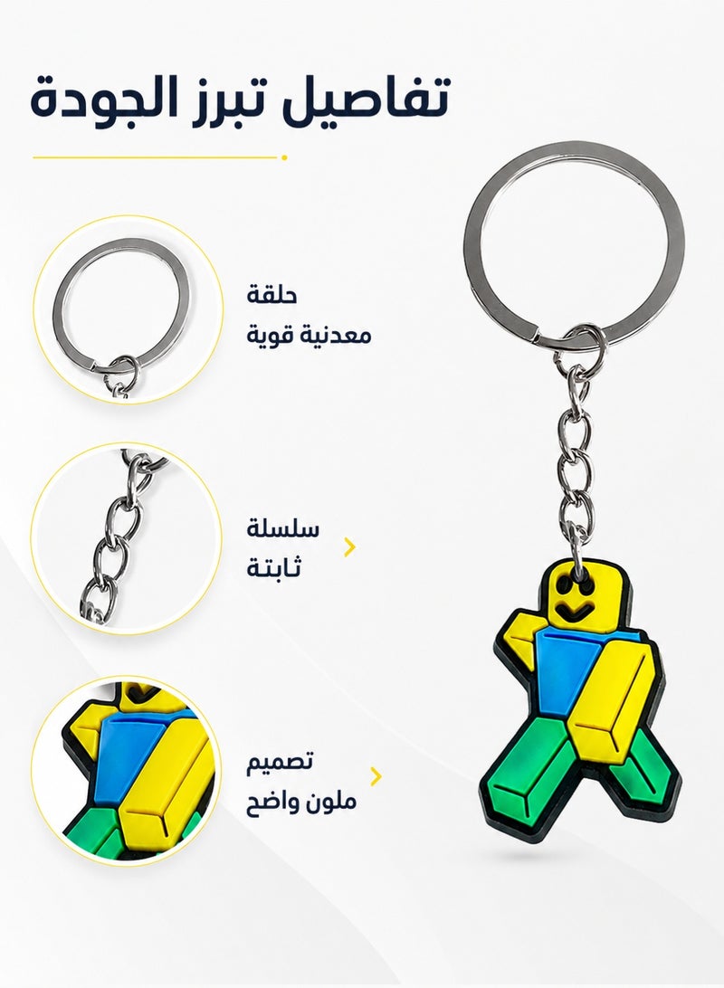 Roblox Keychain Car key School Bag Pendant - Image 2