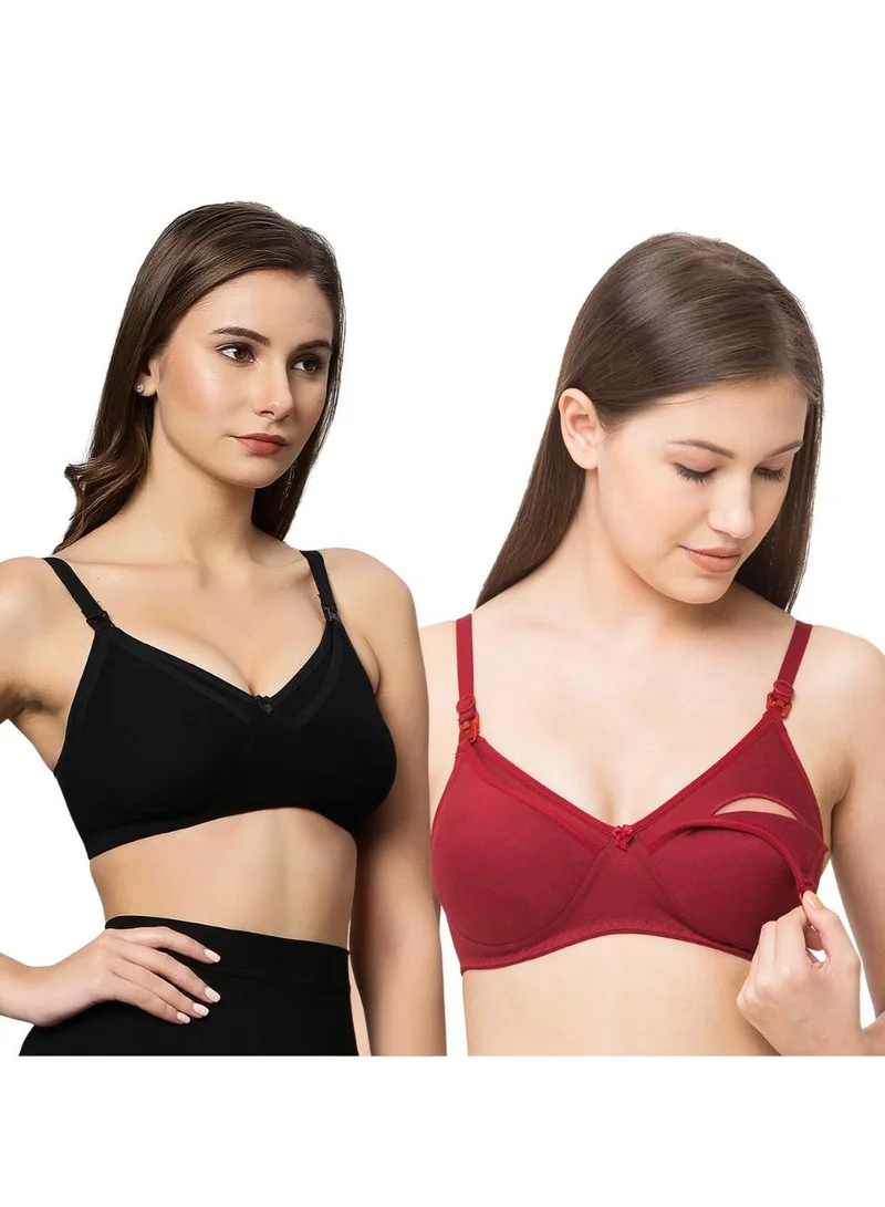 TUMMY Cotton Maternity Postpartum Without Underwire Nursing Bra for Breastfeeding