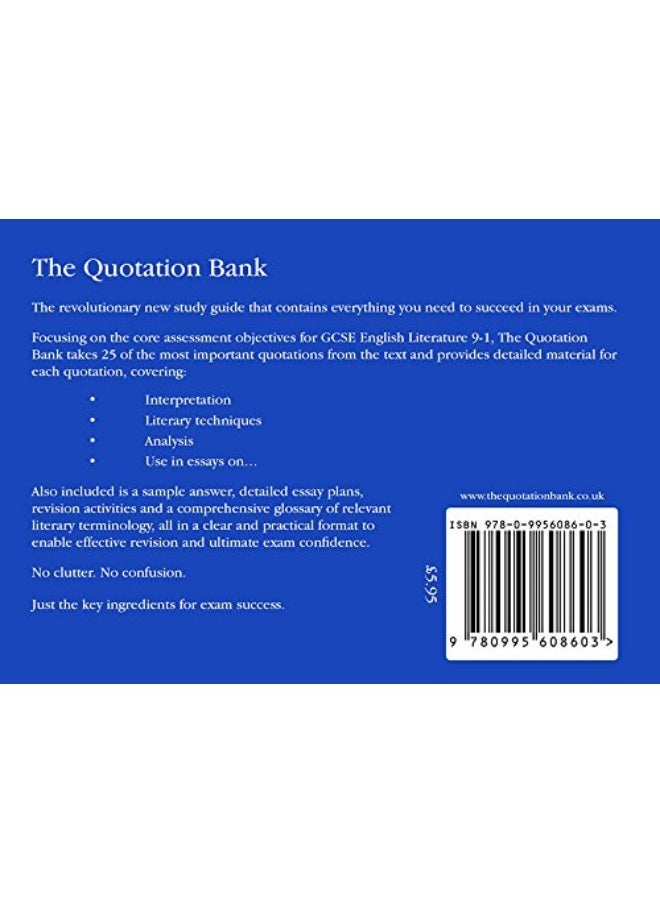 null - The Quotation Bank: Macbeth GCSE Revision and Study Guide for English Literature 9-1 - Image 1