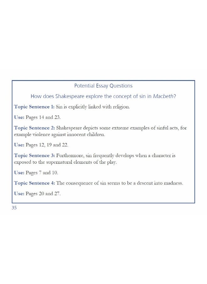 null - The Quotation Bank: Macbeth GCSE Revision and Study Guide for English Literature 9-1 - Image 1