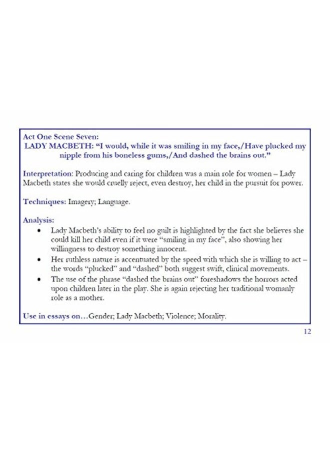 null - The Quotation Bank: Macbeth GCSE Revision and Study Guide for English Literature 9-1 - Image 1