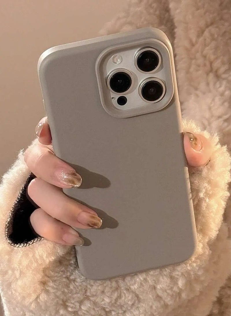 شي إن 1 قطعة من GUCADI غطاء هاتف ناعم وأملس باللون الأحادي بإحساس راقي ومقاوم للسقوط متوافق مع ايفون ١٦ بروماكس