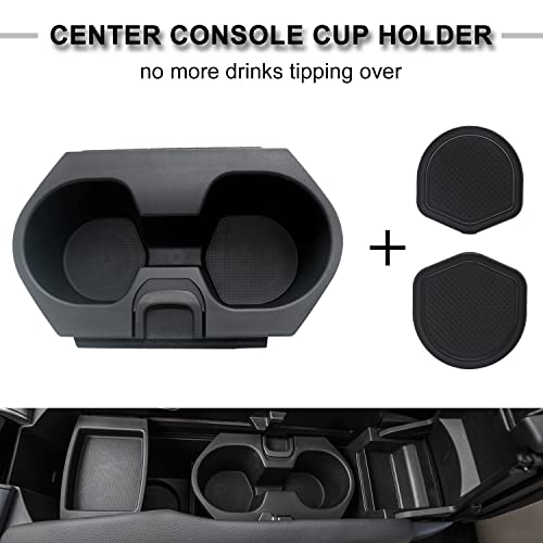 APPERFiT INSERT حامل أكواب APPERFiT Civic مع قاعدة لكونسول الوسط متوافق مع هوندا سيفيك الجيل العاشر LX EX SI ملحقات كوبيه سيدان هاتشباك سبورت 2016-2020 83446-TBA-A01ZA - Image 2