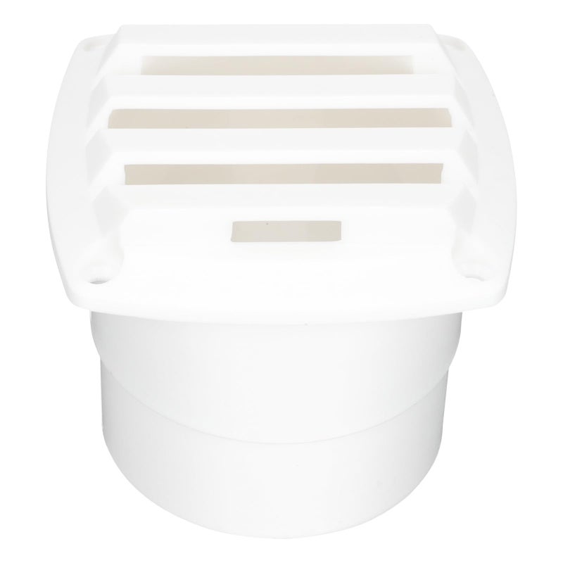 White Nylon Square Ventilation Grill 84x84x75mm for Marine RV Fresh Air Intake Exhaust Vent Cover - Image 2