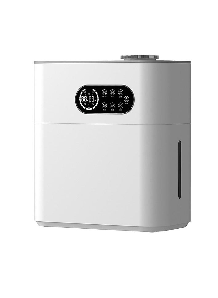 ET-LIFE 6.5L 3-Speeds Humidifier Ultrasonic Cool Mist with Essential Oil Diffuser, Quiet Operation, Easy Top Fill Design with UV disinfection for Large Rooms up to 40m², 100W HM-0910 White  - Image 1