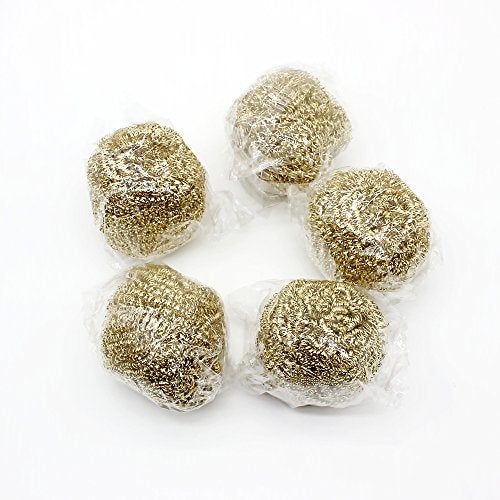 FEITA Solder Tip Cleaning Brass Wire Replacement for Soldering Iron Station Tip Cleaner - 5 Packs - Image 2