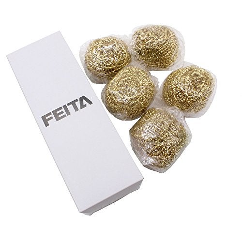 FEITA Solder Tip Cleaning Brass Wire Replacement for Soldering Iron Station Tip Cleaner - 5 Packs - Image 3
