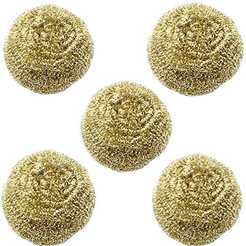FEITA Solder Tip Cleaning Brass Wire Replacement for Soldering Iron Station Tip Cleaner - 5 Packs - Image 1