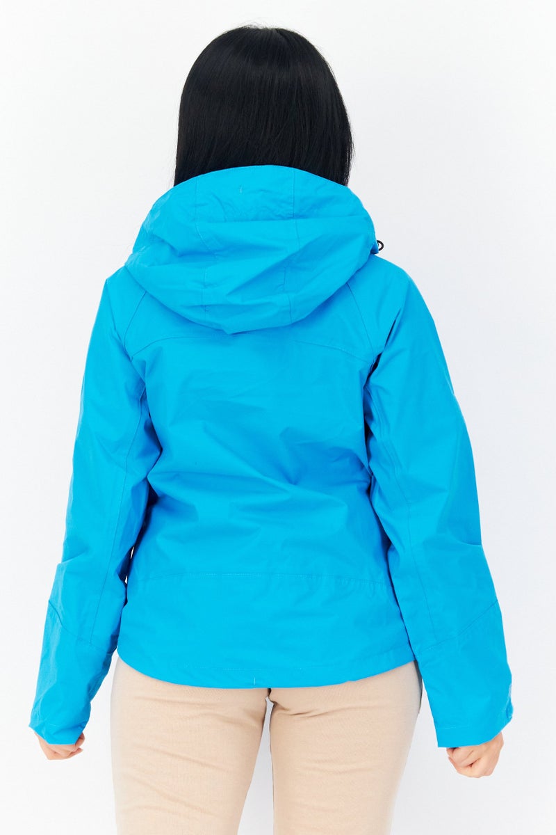 Trespass Women Plain Bomber Jacket, Blue - Image 3