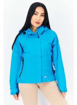 Trespass Women Plain Bomber Jacket, Blue  - Image 1