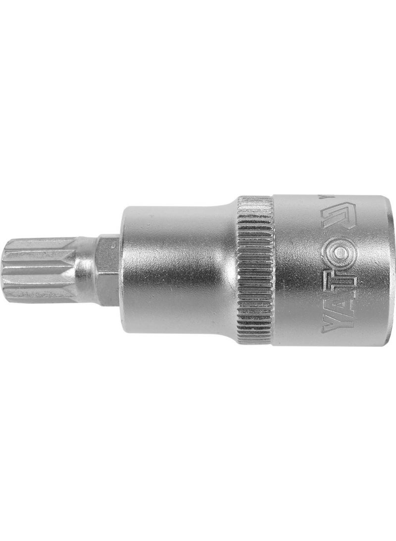 YATO Socket Bit 1/2" Spline M10 L=50mm YT-04343