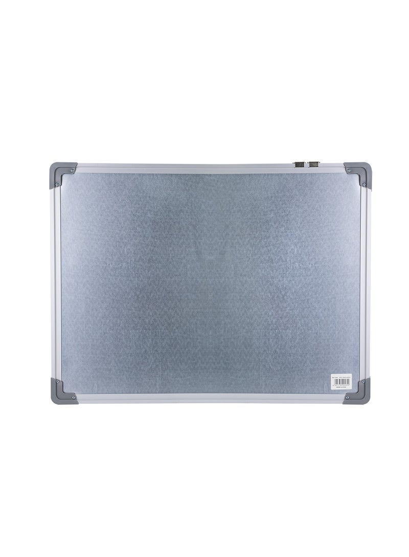 Deli Deli EV600 600x900mm Single-Sided Whiteboard, 24x36 Inch, Aluminum Frame with Color-Coated Board, Honeycomb & Galvanized Board, Includes Hook & Pen Tray, 10-Year Warranty, Silver, 1PCS/Shrink Film, Ideal for Office, Classroom, or Home Use  - Image 3