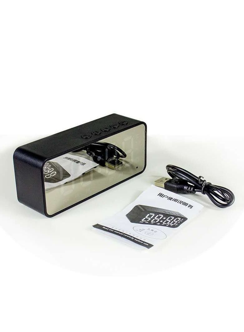 AROAQ G50 Bluetooth Speaker Wireless Multifunctional Support Tf Card Loudspeaker Alarm Clock - Image 4