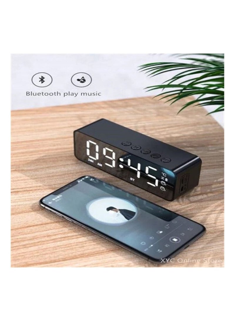 AROAQ G50 Bluetooth Speaker Wireless Multifunctional Support Tf Card Loudspeaker Alarm Clock - Image 5