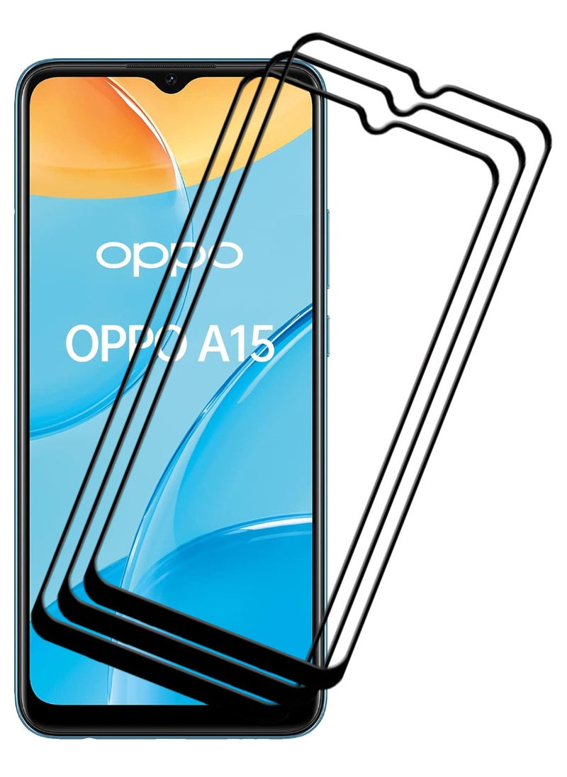 أكاليكس 3 قطع، حماية شاشة،  لهاتف اوبوA15، جودة ممتازة. - Image 1