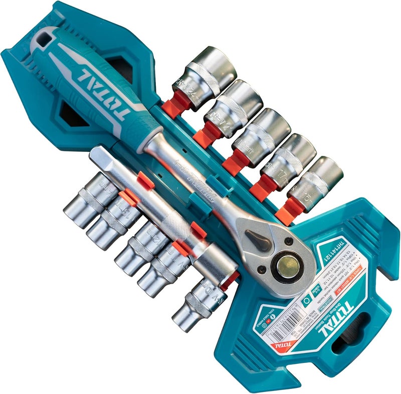 Total Tools 12-Piece 1/4" Socket Set - Image 4