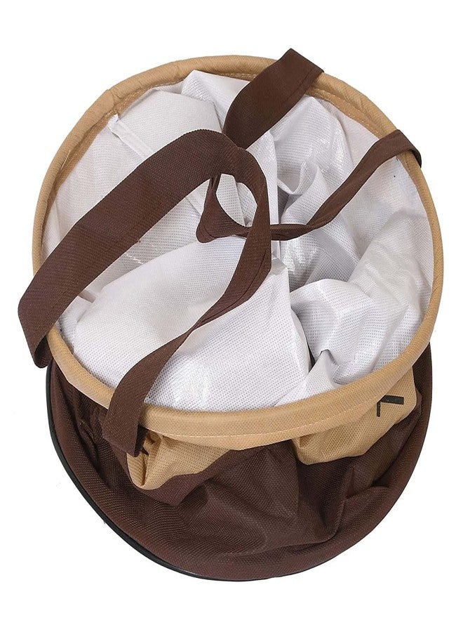 UNICRAFTS كيس غسيل (بيج-بني، 45 لتر، عبوة من قطعتين) - Image 4