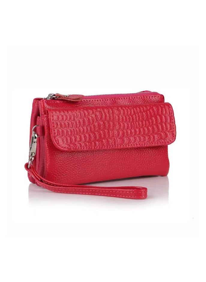 KUYING Leather Mini Handbag For Women 