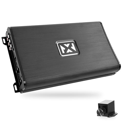 NVX VAD10004 v2 Model 4-Channel Class D Amplifier 2000W Peak, 1000W RMS, 2/4-ohm Stable, High/Low Pass X-Over, for Car/Truck/Marine/UTV/Motorcycle (VAD10004v2) - Image 1