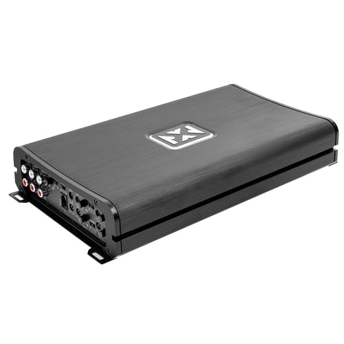 NVX VAD10004 v2 Model 4-Channel Class D Amplifier 2000W Peak, 1000W RMS, 2/4-ohm Stable, High/Low Pass X-Over, for Car/Truck/Marine/UTV/Motorcycle (VAD10004v2) - Image 3