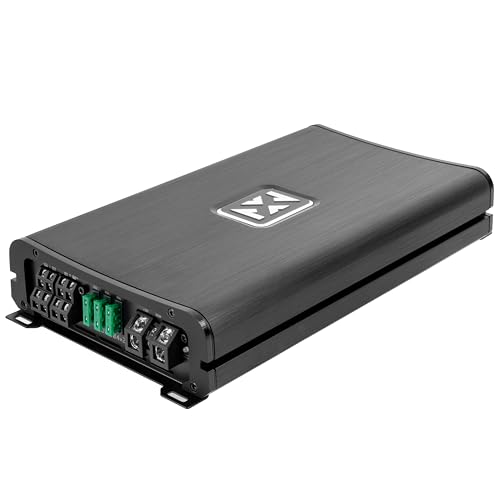 NVX VAD10004 v2 Model 4-Channel Class D Amplifier 2000W Peak, 1000W RMS, 2/4-ohm Stable, High/Low Pass X-Over, for Car/Truck/Marine/UTV/Motorcycle (VAD10004v2) - Image 4