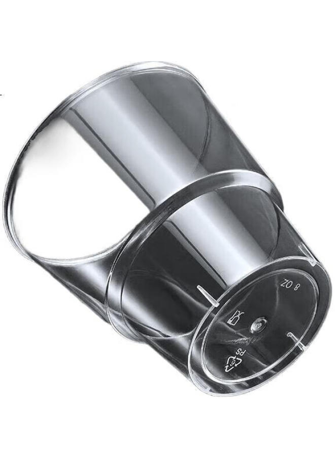 Yata Wutian Disposable Cups, Aviation Cups, 200Ml*100 Pieces, Beverage Cups, Wine Cups, Thickened Tea Cups, Transparent Water Cups, Space Cups - Image 3