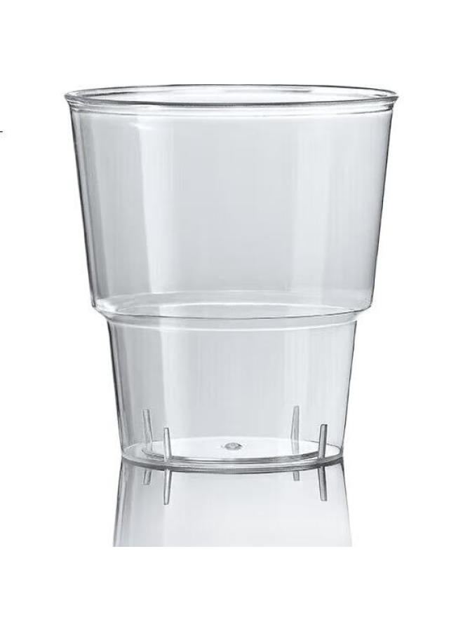 Yata Wutian Disposable Cups, Aviation Cups, 200Ml*100 Pieces, Beverage Cups, Wine Cups, Thickened Tea Cups, Transparent Water Cups, Space Cups - Image 1