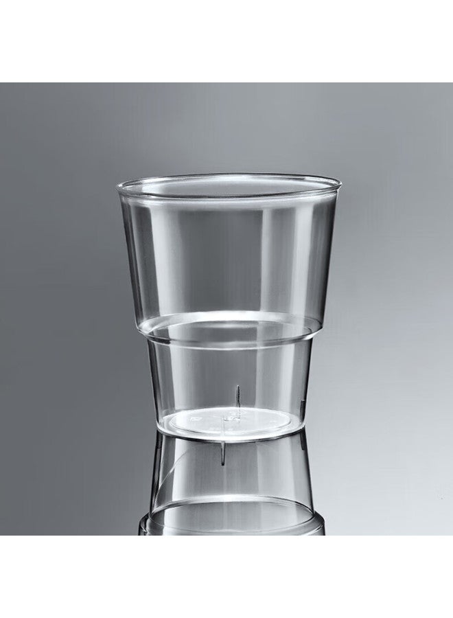 Yata Wutian Disposable Cups, Aviation Cups, 200ml*100 Pieces, Beverage Cups, Wine Cups, Thickened Tea Cups, Transparent Water Cups, Space Cups - Image 3
