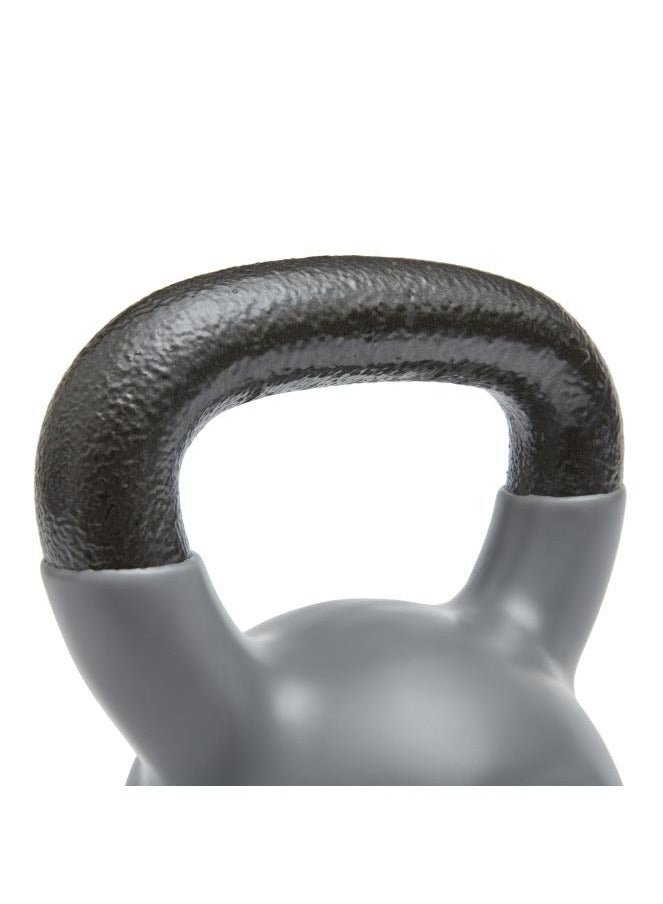 ريبوك كيتلبيل ريبوك 8 كجم / 18 رطل – مغطى بالفينيل ومتين مع مقبض مريح لتدريبات القوة - Image 2