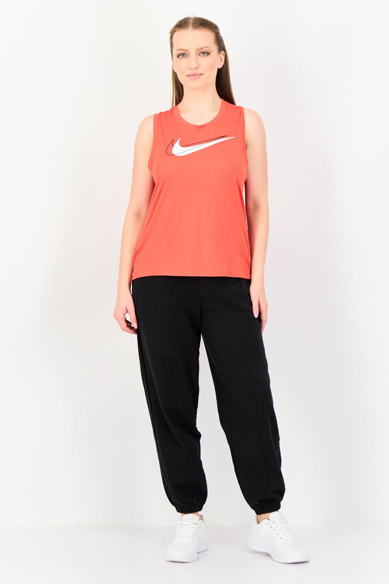 Nike Women Dri Fit Sleeveless Running Tank Top, Red - Image 2