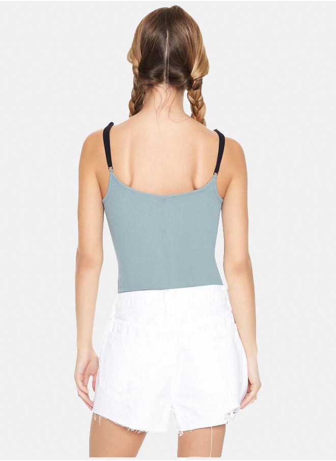 FOREVER 21 - Nashville Motorcycle Zip-Up Bodysuit - Image 1