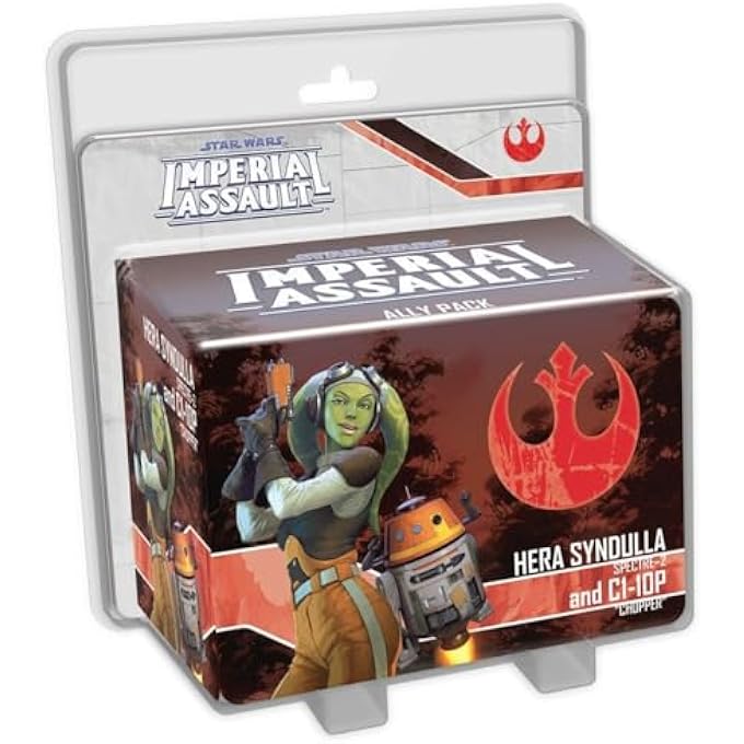 Asmodee Fantasy Flight Games Star Wars: Imperial Assault - Hera Syndulla and C1-10P Ally - Image 5
