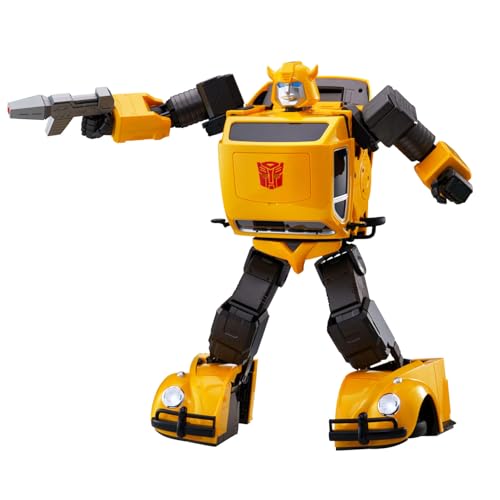 Robosen Bumblebee Flagship Transformer Robot Toy AutoConverts Beetle to G1 Bumblebee 1484 Voice App Control 67 Microchips 31 Joints Programmable Collectors Edition - Image 1