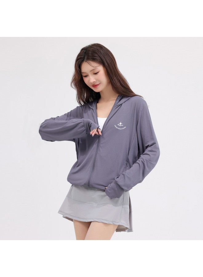 Baleno Women's Sun Protection Jacket - Skin-friendly, High Elasticity, Uv-resistant, Breathable, Heat-insulating Hooded Top For Sports, Commuting & Cycling - Image 2