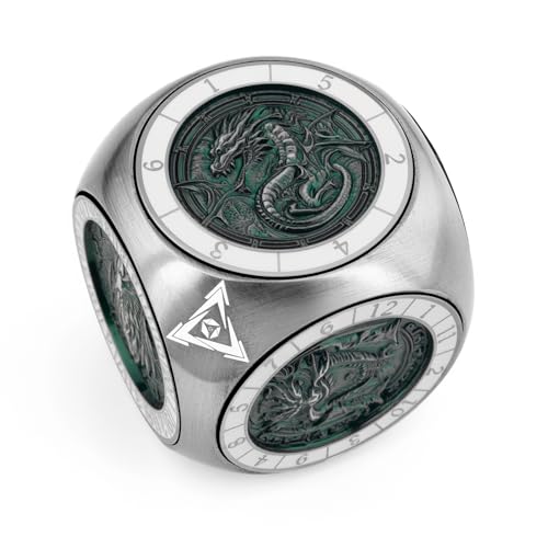 Haxtec Spinner Dice 7in1 Metal DND Dice Set Unique Dice Goblins DD Die Compatible with Dungeons and Dragons DND Gifts - Image 1