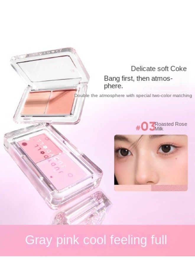 natural Long-lasting Blush For A Nude Look, Non-smudging, Brightening For Fair Skin, Beginner-friendly - Image 1