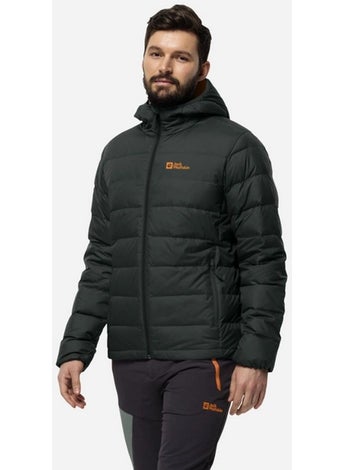 Jack Wolfskin Ather Down Hoody M Black Men's Outdoor Coat 1207671_4161