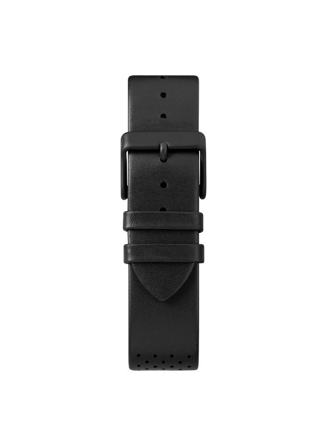تيميكس ساعة TIMEX Essential Collection Fairfield TW2R79800  ساعة رجالية كلاسيكية بمينا سوداء جلدية مع إضاءة INDIGLO الليلية - Image 3