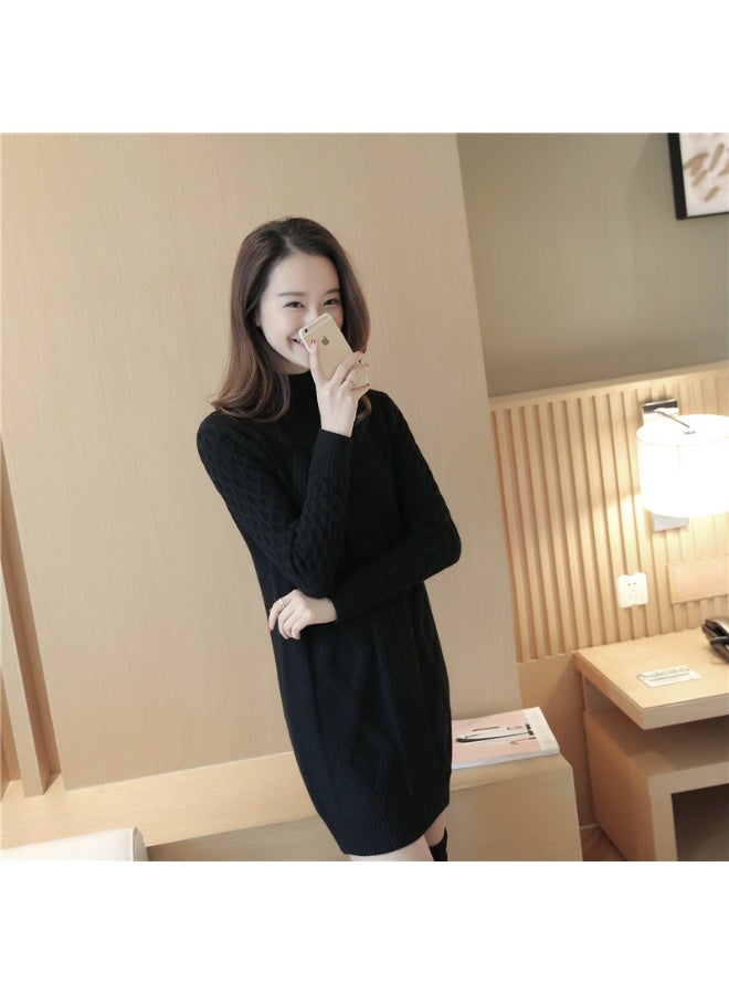 NIBEMINENT Thick Warm Women Turtleneck Winter Women Sweaters And Pullovers Knit Long Sleeve Sweater Female Jumper Tops - Image 4