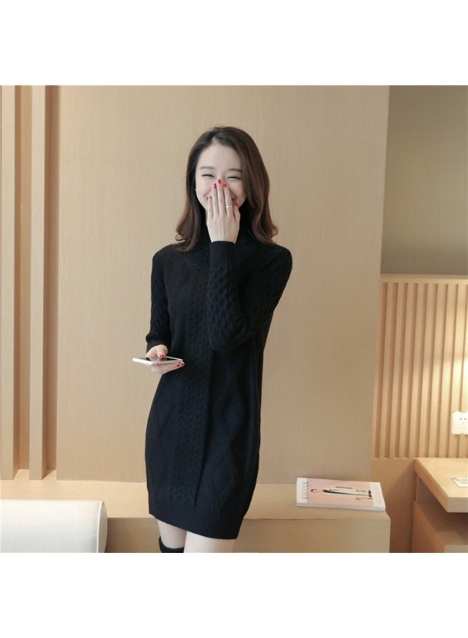 NIBEMINENT Thick Warm Women Turtleneck Winter Women Sweaters And Pullovers Knit Long Sleeve Sweater Female Jumper Tops - Image 3