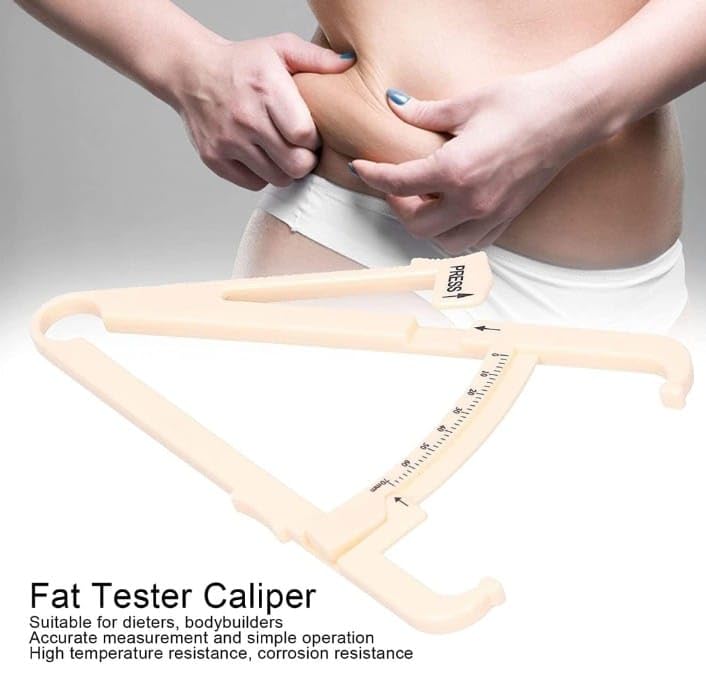 FlyTouch Body Fat Tester Calipers With Manual And Body Fat Charts Keep Slim | Personal Body Fat Caliper - Image 5