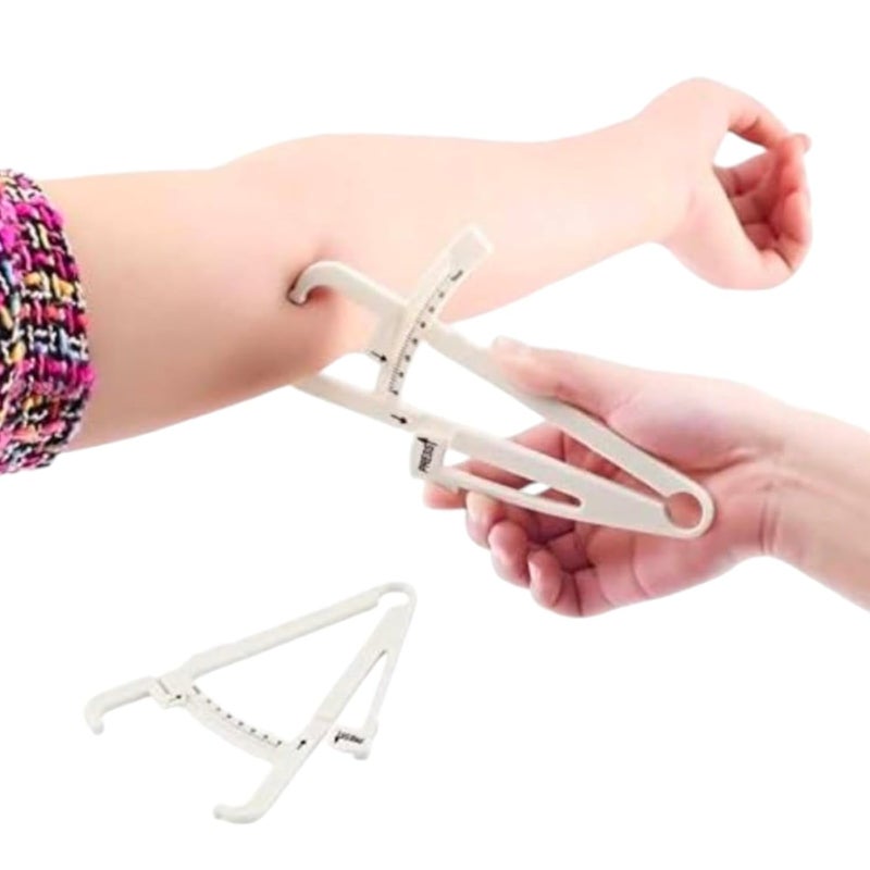 FlyTouch Body Fat Tester Calipers With Manual And Body Fat Charts Keep Slim | Personal Body Fat Caliper - Image 4