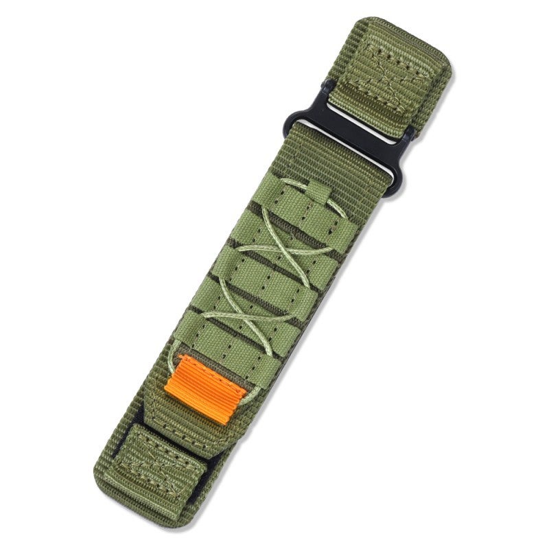 Generic Nylon Smartwatch Band 22mm for Huawei Samsung Green 
